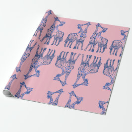 De Presente Papel Legal Girafas