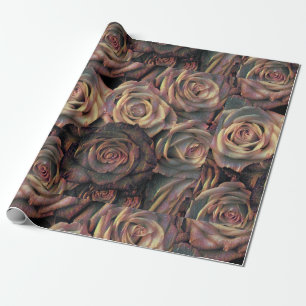 De Presente Papel marrom, laranja, rosa dourado