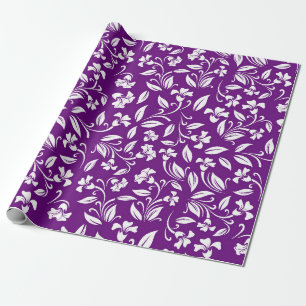 De Presente Papel padrão Violet Abstrato