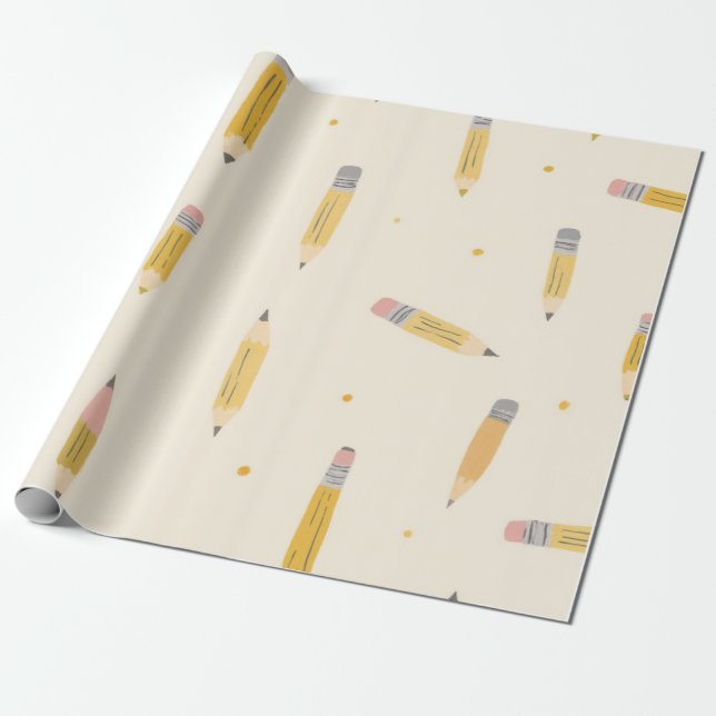De Presente Papel para enrolar (lápis com lápis) (Desenrolado)