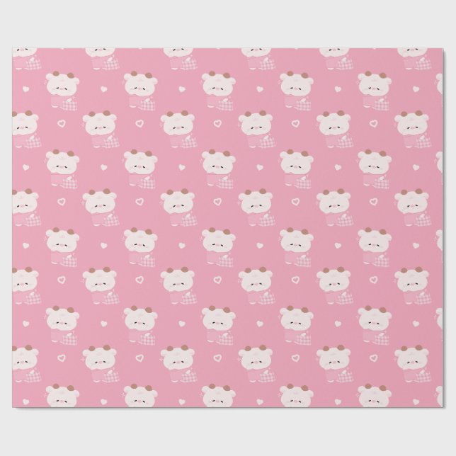 De Presente Papel para moldagem por vaca com sono (Aberto)