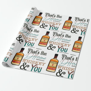 De Presente Papel Whiskey Wrapping