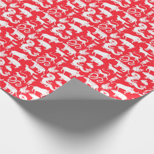 De Presente Papel Zodiac Chinês