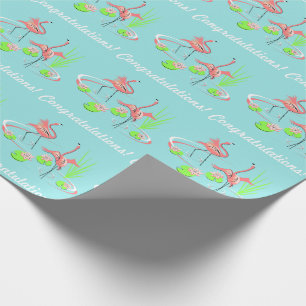 De Presente Parabéns do duo 2 do fandango do flamingo! papel