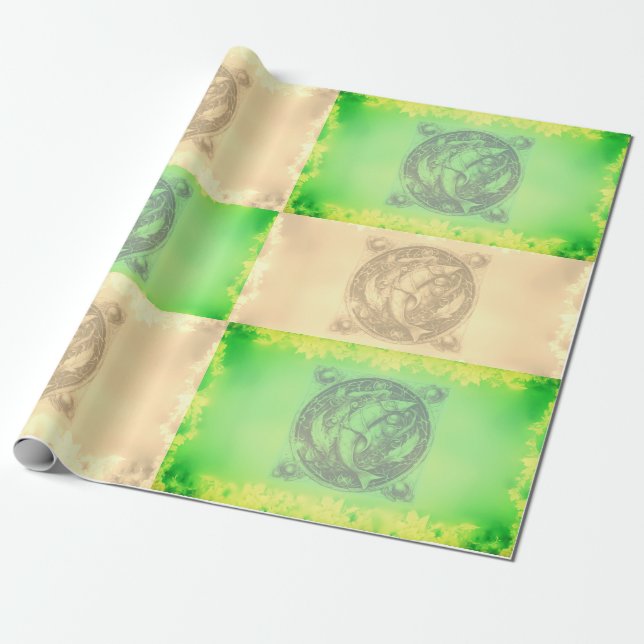 De Presente Peixes que embrulham papel (Desenrolado)