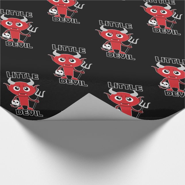 De Presente Pequeno Diabo - Papel Brilhante, 30" x 6' (Ponta)