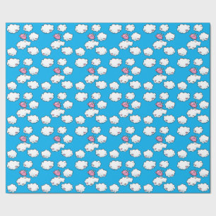 De Presente Porco do vôo que repete o papel do teste padrão