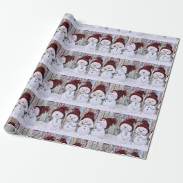 De Presente Quatro Neves Molhando Papel