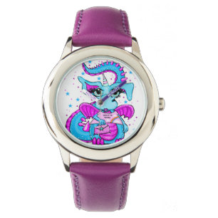 De Pulso Rainha Dos Unicórnios Relógio Dragon Girl