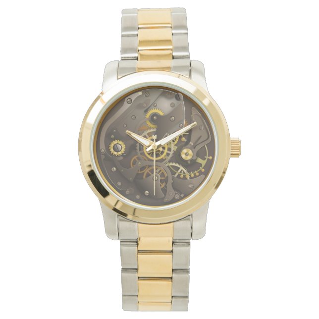 De Pulso Relógio Steampunk (Frente)