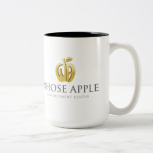 De quem Apple - grande caneca
