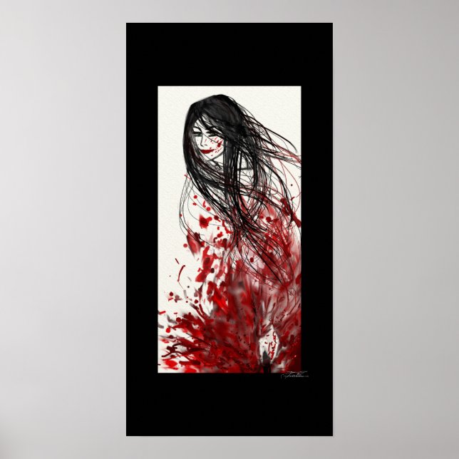 De repente, um Poster de manga Abstrato (LARGE) (Frente)