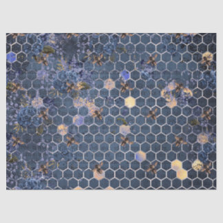 De Seda A Série Blue Bee Design 15 Papel Tissue