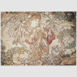 De Seda Art Nouveau - Papel Decoupage