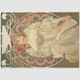 De Seda Art Nouveau - Papel Decoupage