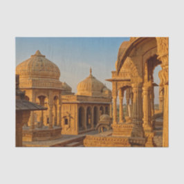 De Seda Bada Bagh Chhatris - Papel Tecido