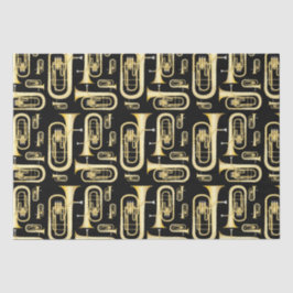 De Seda Baritone Musical Banda Professora Papel Tecido