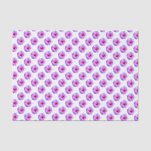 De Seda Belas flores cor-de-rosa florescem Papel Tissue