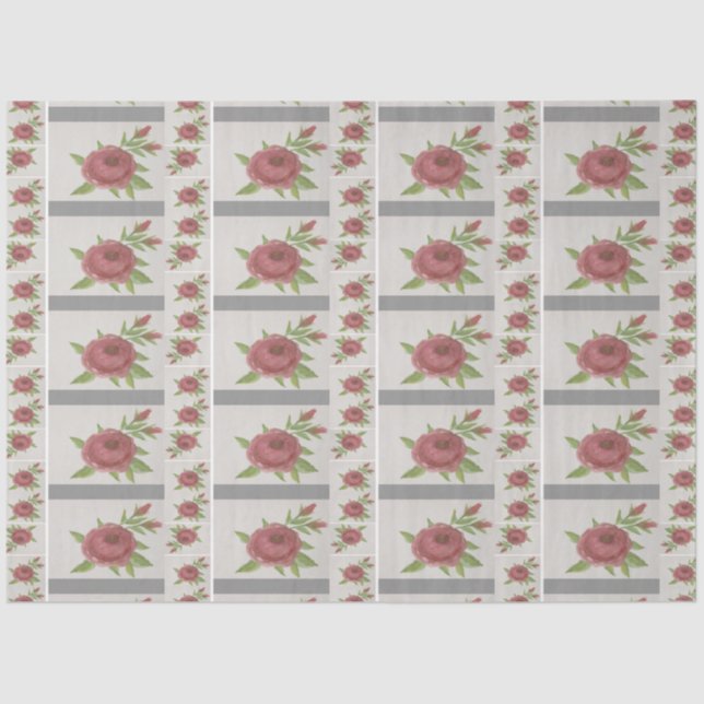 De Seda Belo Papel Tecido (Frente )