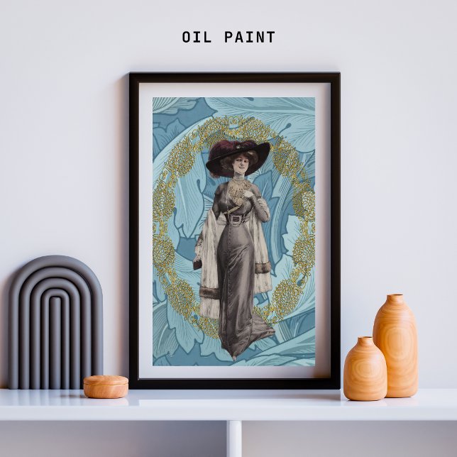 De Seda Bonita Lady Decoupage - Papel Tecido (Criador carregado)