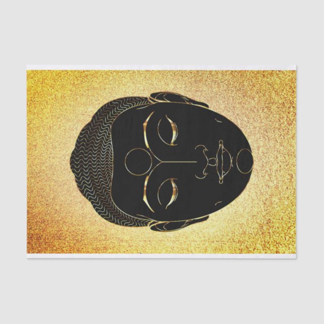 De Seda Buda - Papel Tecido (Frente )