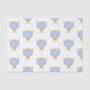 De Seda Chinoiserie Watercolor Chic Vase Papel Tecido