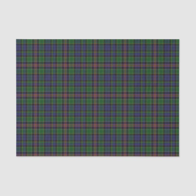 De Seda Clan Allison Tartan - Xadrez Papel Tema (Frente )