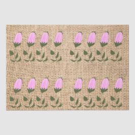 De Seda Compartimentos cor-de-rosa com ventilador no papel