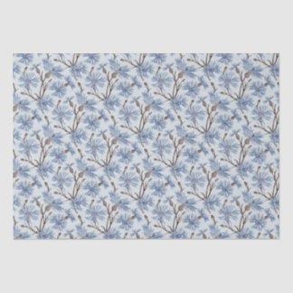 De Seda Cornflower (Pewter/Platinum) - Papel Tecido