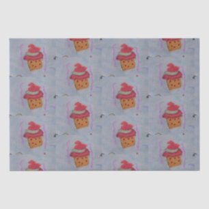 De Seda Cupcakes - Papel tecidular