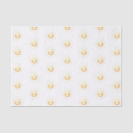 De Seda Cute Kids Amarelo-ofuscante 10 lb Papel Tecido, Br