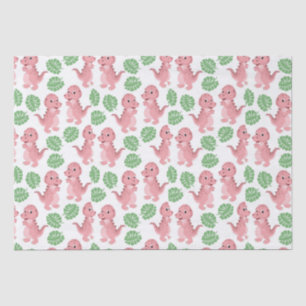 De Seda Dinossauros! Papel tecidular