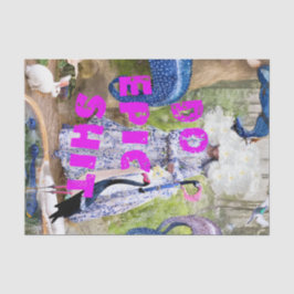 De Seda Do Epic S##T Papel para tecidos