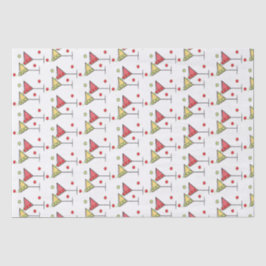 De Seda Dois coquetéis - Papel tecidular