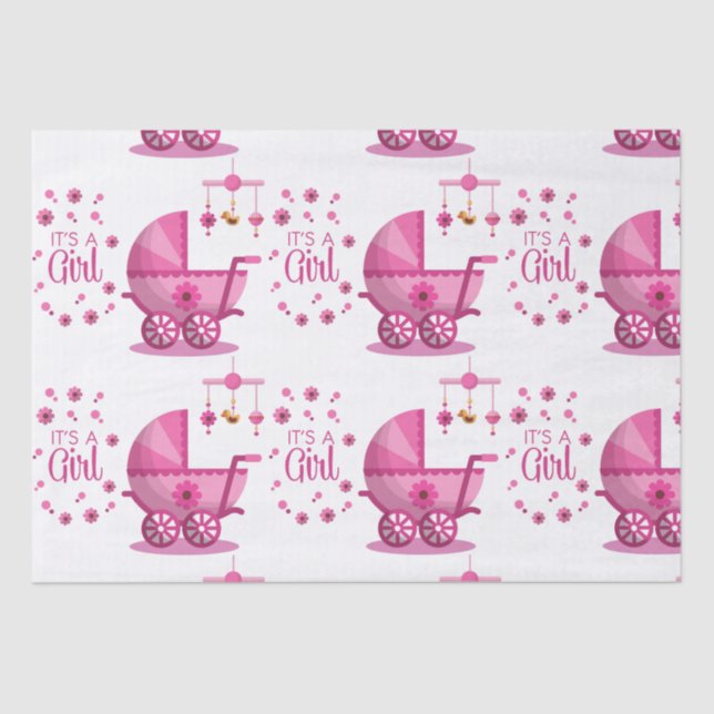 De Seda É um Papel Tecido para Meninas (Frente )