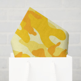 De Seda Feliz Presente, Amarelo Brilhante Papel Tecido