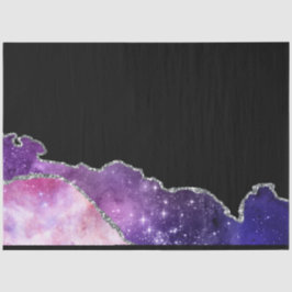 De Seda Galaxy Agate Series Design 20 Papel Tecido