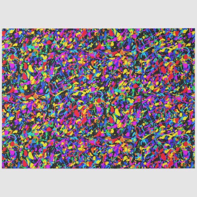 De Seda Grande Mancha - Papel Tissue (Frente )