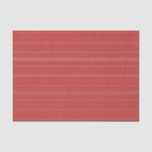 De Seda HAMbyWG - Papel Tecido - Stripe Fino Vermelho