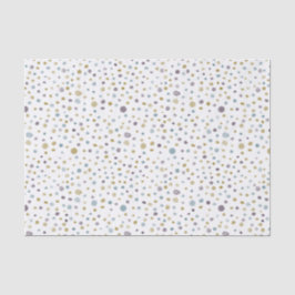 De Seda Janet Confetti Watercolor Dots - Papel Tecido