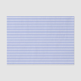 De Seda Listras azuis e brancas finas - Papel tecidular