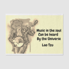 De Seda Música no Papel Tecido da Alma