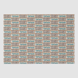 De Seda Nascer em papel tecidular 1958