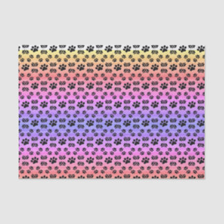 De Seda Neo Rainbow Puppy Paws, Artesanato e Papel Tecido