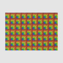 O Arco-Íris Bloqueia Papel Tecidual