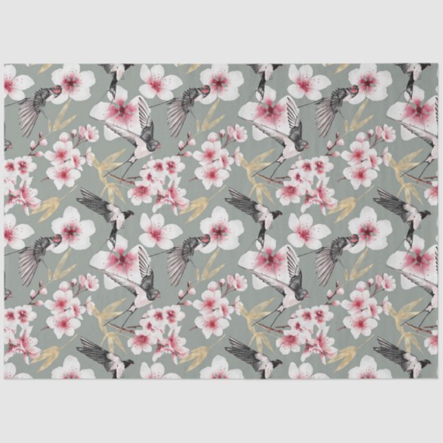 De Seda O Papel Tecido Design da Série Okinawa 2 (Frente )