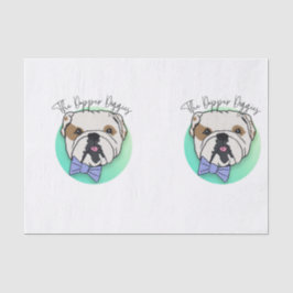 De Seda O Papel Tecidual Dos Cachorros