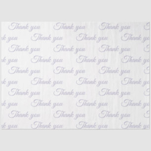 De Seda Obrigado Papel embrulhado