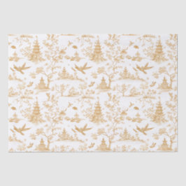 De Seda Ouro Modelos Chinoiserie Tiuuse Papel