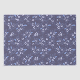 De Seda Padrão floral botânico personalizável Papel tecidu